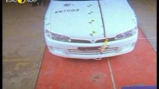 Euro NCAP  VW Passat  1997  Crash test [upl. by Adnaugal]