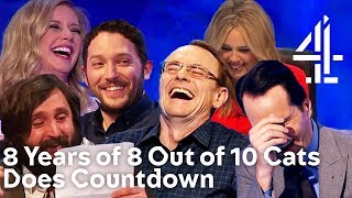 ALL TIME FUNNIEST MOMENTS from 8 YEARS of 8 Out of 10 Cats Does Countdown [upl. by Falzetta]