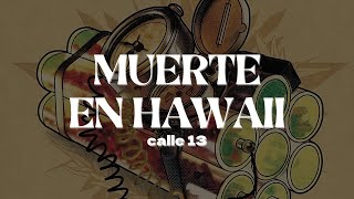 Calle 13  Muerte En Hawaii  Letra [upl. by Tnecnivleahcim]