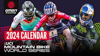 2024 UCI Mountain Bike World Series Calendar Announced [upl. by Elpmet546]