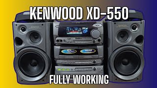 KENWOOD XD550 review call at 7814782002 hometheaterspeaker sonyaudio electronics [upl. by Yssim]