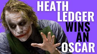 The Story of Heath Ledgers Oscar Win [upl. by Attayek229]