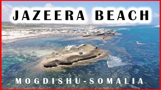 TOURISM ON AZEERA ISLAND amp BEACH ON WEEKENDS MOGADISHU CITY SOMALIA 2021  4K VIDEO [upl. by Odel]