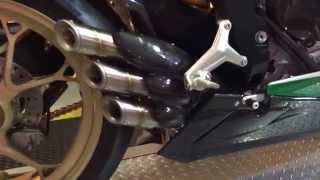 MV Agusta F3 AGO SilMotor Full System Exhaust Carbon Fiber [upl. by Renba]