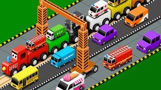 Colors for Children to Learn with Toy Street Vehicles  Educational Videos  Toy Cars for KIDS [upl. by Yesnek3]