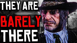 Why are the MAJOR Antagonists RARELY seen in the game  Red Dead Redemption 2 [upl. by Detta]