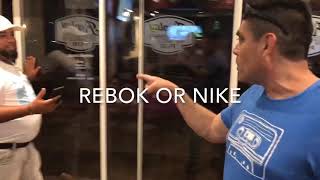 Reebok or Nike  The rhythm of the night  Very funny [upl. by Odnomyar]