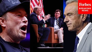 Tucker Carlson Asks Trump What Roles RFK Jr And Elon Musk Might Play If He Wins [upl. by Etteuqal98]