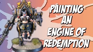 Painting Warhammer 40k Adepta Sororitas Engines Of Redemption [upl. by Steen]