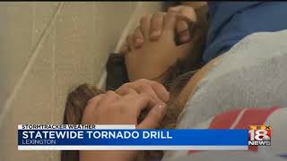 Statewide Tornado Drill [upl. by Neelloc]