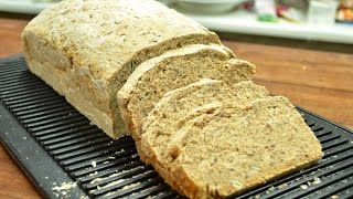 122 Vollkornbrot Körnerbrot Dinkel  selber machen  KanalELF  Rezepte [upl. by Nelag527]