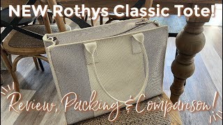 ROTHYS  NEW Classic Tote Review Packing amp Essential Tote Comparison  GatorMOM [upl. by Ahsekal]