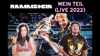 Rammstein  Mein Teil Live 2022 Reaction [upl. by Eiramlirpa]