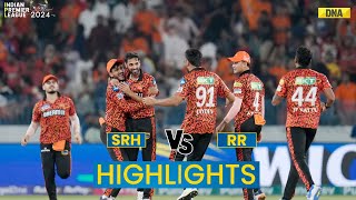 SRH vs RR Highlights Sunrisers Hyderabad Beat Rajasthan Royals By 1 Run  IPL 2024 Highlights [upl. by Ahseat]