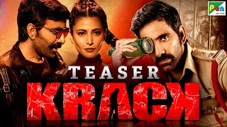 Krack  Official Hindi Dubbed Movie Teaser  Ravi Teja Shruti Haasan  ComingSoon [upl. by Aynna]