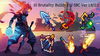 Dead Cells Guide 10 Brutality Builds To Beat 5BC With [upl. by Diarmit158]