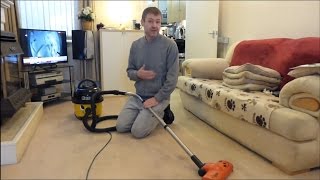 Numatic Henry HVR200A vacuum cleaner with AiroBrush  Review and Demo [upl. by Aimek]