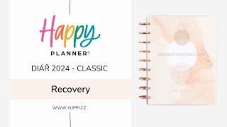 Diář 2024 Happy Planner  Recovery [upl. by Atiuqat]