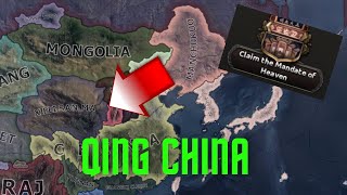 Manchukuo Becomes Qing China In Hoi4 [upl. by Wil924]