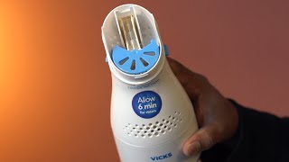 See how this works Vicks Personal Sinus Steam Inhaler Fast Cough Congestion Sinus Relief [upl. by Kizzie112]