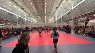 Nike Boston Volleyball 2023  U15 Gold Bracket Final  Set 2 [upl. by Ritz]