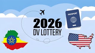 🚨DV Lottery 2026 አሞላል  ዲቪ 2026 [upl. by Ellersick]