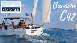 Seafarer Holidays Bavaria C42 Walkthrough [upl. by Jarnagin236]