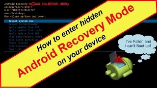 How to Reset your Android box using Android Recovery Mode [upl. by Aubigny929]