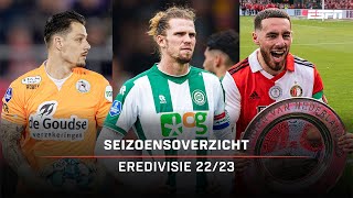 Het grote SEIZOENSOVERZICHT van de Eredivisie 202223 🍿 [upl. by Ahsienod]