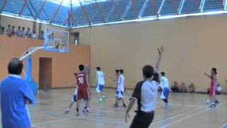 B Div Nat Bball 25 Apr 11 Unity Sec v Jurong Sec Q1 [upl. by Nnahteb675]