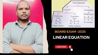 Linear equation class 10 board exam 2025 board exam [upl. by Nyasuh53]