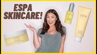 ESPA SKINCARES NEWEST PRODUCTS FIRST IMPRESSION [upl. by Noryt]