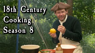 Cooking Marathon  18th Century Cooking Season 8 [upl. by Yaya]