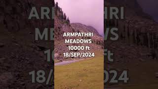 ARMPATHRI MEADOWS explore trekking2024 mountains alpinelake trekkingadventures kashmir [upl. by Sabas]