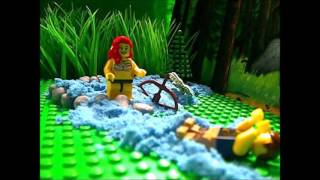 Ovids Metamorphoses DIANA AND ACTAEON  LEGO ANIMATION [upl. by Antonella]