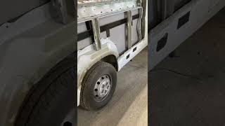 Vaixhall Movano ready for a new quarter panel [upl. by Ahsiloc]