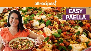 How to Make Easy Spanish Paella  Get Cookin  Allrecipes [upl. by Aklam949]