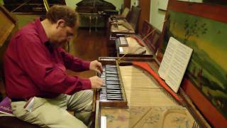 Original Hass Clavichord 1763 CPhEBach Poco Allegro from Prussian Sonata n° 1 [upl. by Retlaw]