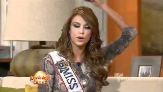 Vanessa Goncalves Miss Venezuela Universe 2011 en Levantate [upl. by Vatsug]