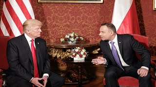 Prezydent Duda na pilnym spotkaniu z Trumpem – Rząd nie został poinformowany [upl. by Deck]