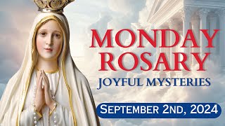 HOLY ROSARY with LITANY 🌺 Monday September 2 2024 🌺 Joyful Mysteries 🌺 Todays Rosary🌹 [upl. by Haakon197]