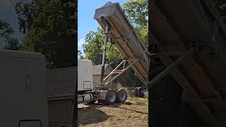 48 inch culvert install Getting rock delivered [upl. by Aihsek]