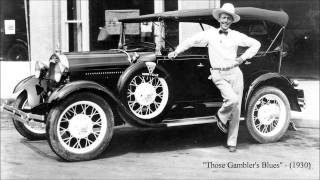 Those Gamblers Blues by Jimmie Rodgers 1930 [upl. by Nolahc256]