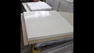 Artificial Quartz Stone Production Quartz Countertops [upl. by Anyd]