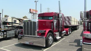 Jose Cordero Truckings 2018 Peterbilt 389 A Loaded Fontaine Infinity  Truckin For Kids 2023 [upl. by Nedry]