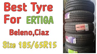 5 Indias Great Tyre for Ertiga Beleno Ciaz with price [upl. by Quenby]