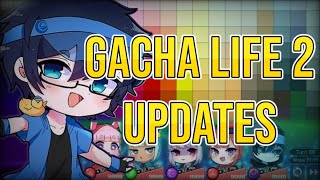 GACHA LIFE 2 SPOILERS amp CONCEPTS  New Leaks [upl. by Baruch567]