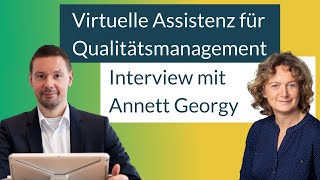 Virtuelle Assistenz für Qualitätsmanagement 【Interview】 [upl. by Gowrie]