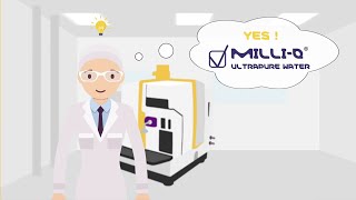 MilliQ® IQ Element Lab Water Purification Unit for Trace Element Analysis [upl. by Dopp]