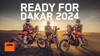 Red Bull KTM Factory Racing  Dakar Rally Team 2024  KTM [upl. by Zebedee926]